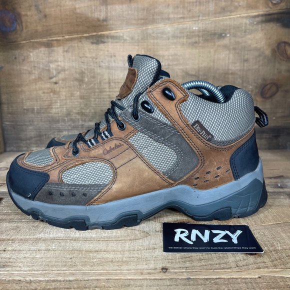 Cabela's Shoes Cabelas Enertor Wide Width Leather Hiking Boots Poshmark